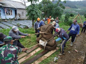 Cari Kepala Arca Ganesha, BPCB Akan Ekskavasi Lanjutan di Dieng