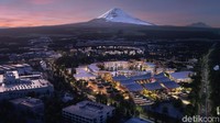 Toyota sudah memiliki beberapa konsep yang akan diwujudkan di sebuah kota mandiri yang akan dibangun di kaki Gunung Fuji Jepang. Istimewa/Dok. Toyota.