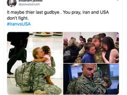 Netizen Serukan Amerika dan Iran Jangan Perang