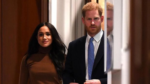 Pangeran Harry dan Meghan Markle.