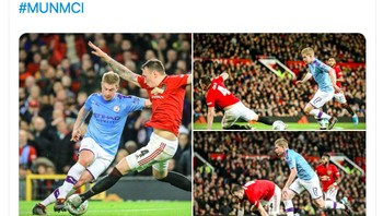 Phil Jones semalam kembali jadi titik lemah MU. Foto: Twitter