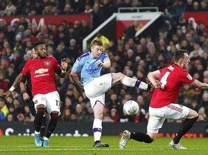 City Benamkan MU, De Bruyne: Cuma 15 Menit Latihan