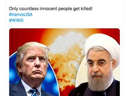 Netizen Serukan Amerika dan Iran Jangan Perang