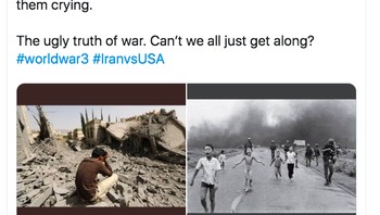 Bisakah kita hidup bersama dengan damai saja? Foto: Twitter