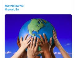 Netizen Serukan Amerika dan Iran Jangan Perang