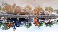 Sampah tersebut diketahui dikumpulkan dari rumah-rumah warga yang terdampak banjir awal tahun 2020 di kawasan Cengkareng, Jakarta Barat.