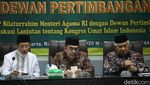 Silaturahmi Menag ke Markas MUI