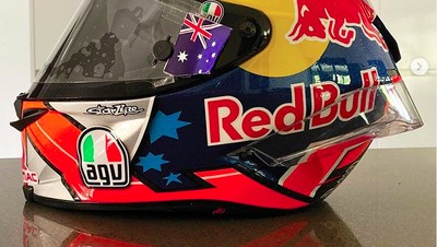 Ini Helm MotoGP yang Dilelang untuk Donasi Kebakaran Hutan