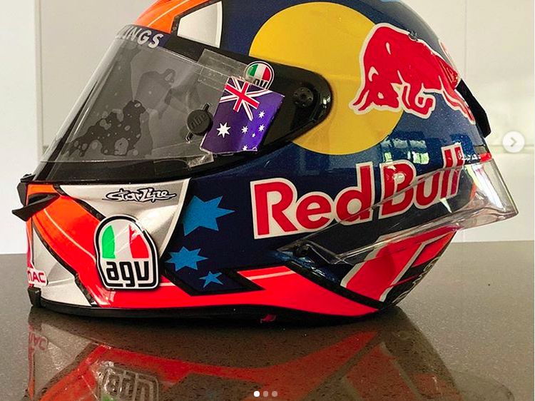 Ini Helm MotoGP yang Dilelang untuk Donasi Kebakaran Hutan