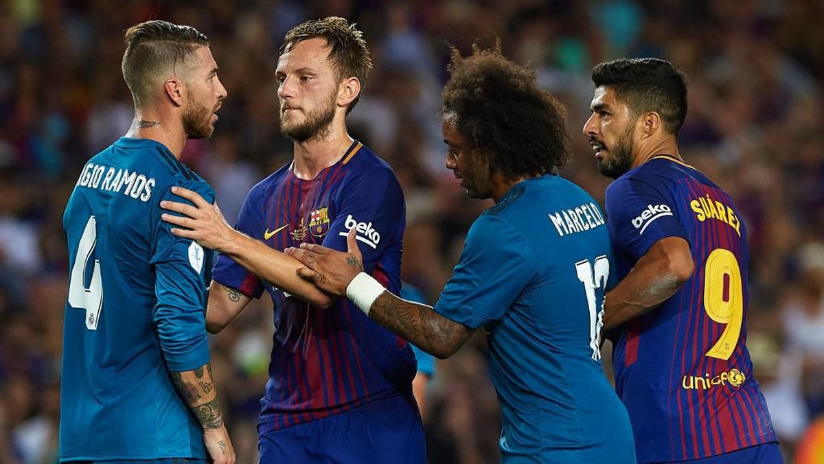 Barcelona dan Real Madrid menjadi dua tim yang sering menjuarai Piala Super Spanyol. Foto: Manuel Queimadelos Alonso/Getty Images