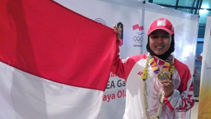 Dwi Cindy Desyana berharap bonus SEA Games 2020 cair. (dok pribadi) Dwi Cindy Desyana berharap bonus SEA Games 2020 cair. (dok pribadi)