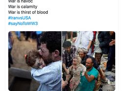 Netizen Serukan Amerika dan Iran Jangan Perang