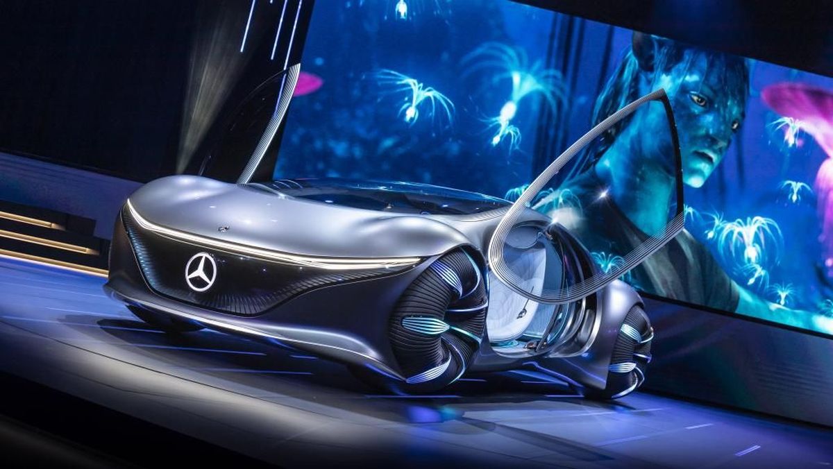 Fitur dan Harga Mobil Mercedes Vision AVTR Blibli Friends
