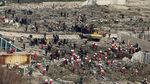 Foto-foto Lokasi Jatuhnya Pesawat Ukraina di Iran