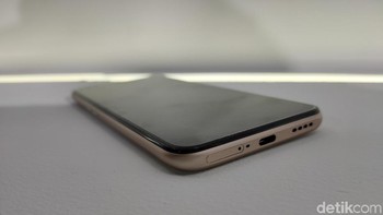 Ini merupakan ponsel Master Edition ketiga yang diluncurkan Realme setelah Realme X dan Realme X2 Pro. Foto: Virgina Maulita Putri/detikINET