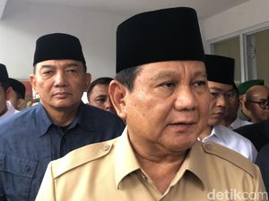 Prabowo: Salah Kalau Menteri Pertahanan Banyak Bicara