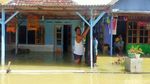 Kali Lamong Meluap, Rendam Rumah Warga di Gresik