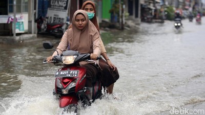 Pondok Ungu Permai Bekasi Kebanjiran Usai Diguyur Hujan Deras