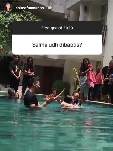 Jawaban Salmafina saat Ditanya soal Baptis