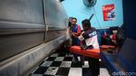 Mobil-mobil Korban Banjir Diperbaiki
