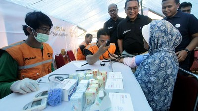 Layanan Kesehatan Gratis untuk Korban Longsor Sukajaya