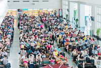 Bandara-bandara yang makin penuh