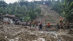 Proses Pencarian Korban Banjir-Longsor di Bogor Diperpanjang