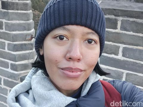 Hasil selfie