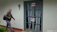 Ruang kerja komisioner KPU Wahyu Setiawan disegel KPK, Jakarta, Kamis (9/1/2020).