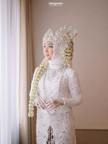 Model baju pengantin muslimah 2021