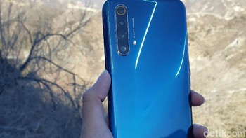 Kamera belakang Realme X50 5G dilengkapi dengan beberapa mode dan fitur seperti Night mode, Chroma Boost, Portrait, Expert, Pano, Time-lapse, dan Slo-mo. Foto: Virgina Maulita Putri/detikINET