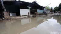 Begini kondisi pascabanjir di pemukiman Pondok Gede Permai (PGP), Kota Bekasi, Jumat (10/01/2020).