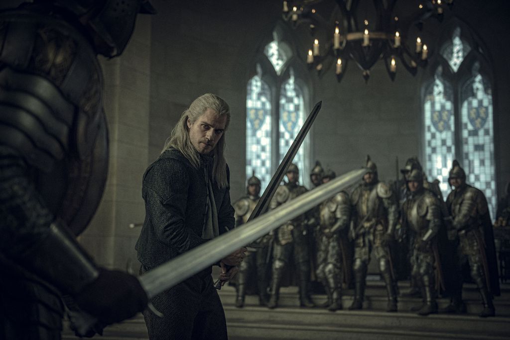Foto-foto adegan serial The Witcher.