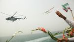 Pemakaman Korban Pesawat Iran Air yang Dirudal AS pada 1988