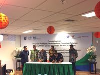 Pagi ini PT Kereta Api Indonesia (KAI) (Persero) dan PT MRT Jakarta (Perseroda) menandatangani perjanjian kerja sama pendirian perusahaan patungan.