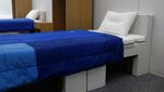 Tempat Tidur Atlet Olimpiade Tokyo Terbuat dari Kardus Daur Ulang