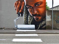 Keren! Seniman Sulap Jalanan Jadi Kanvas Seni 3 Dimensi