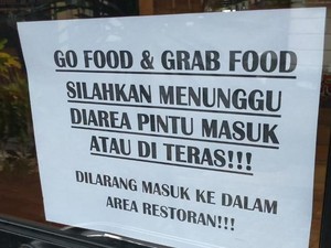 Viral Restoran Larang Driver Ojol Masuk, Ini Penjelasan Pihak Resto