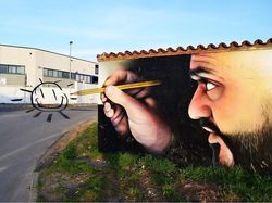 Keren! Seniman Sulap Jalanan Jadi Kanvas Seni 3 Dimensi