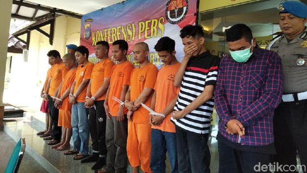 Aksi Barbar 10 Orang Pelaku Klitih di Sleman