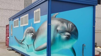 Caiffa sendiri selalu menunjukkan ketertarikan dengan dunia seni sejak usia dini. Foto: Caiffa Cosimo/Boredpanda