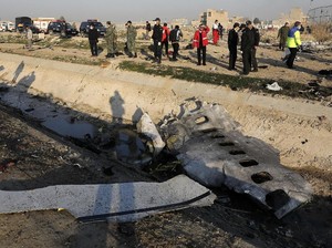 Iran Akui Ada 2 Rudal Ditembakkan ke Pesawat Maskapai Ukraina