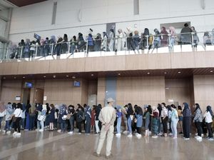 Antrean Panjang Fans Tak Sabar Nonton SuJu