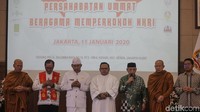 Acara ini dihadiri oleh lebih dari 280 tokoh agama dan 20 ormas dari berbagai agama.