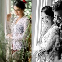 Vanessa Angel melangsungkan ijab kabul dengan Bibi Ardiansyah untuk kedua kalinya. Pernikahannya kali ini untuk dicatat sesuai negara.  Foto: Instagram/@vanessaangelofficial, @aldosinarta, @victoria_makeupatelier