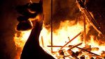 Potret Festival Bakar-bakaran Kapal ala Viking