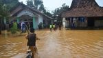 Tanggul Jebol, Puluhan Rumah di Kudus Kebanjiran