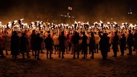 Festival membakar kapal Viking yang disebut Galley itu, pada tahun 2020 akan dilaksanakan pada 28 Januari mendatang. Umumnya festival akan diikuti laki-laki dari berbagai usia, mulai anak-anak sampai dewasa. (iStock)