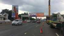 Ada Pemasangan Beton JPO, Tol Janger Karang Tengah Ditutup Dini Hari Nanti Ada Pemasangan Beton JPO, Tol Janger Karang Tengah Ditutup Dini Hari Nanti