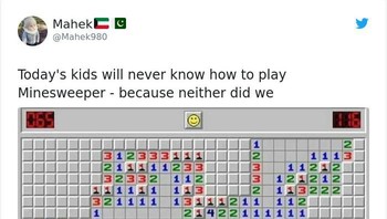 Game legendaris Minesweeper, ada yang jago memainkannya? Foto: Mahek980 via Bored Panda